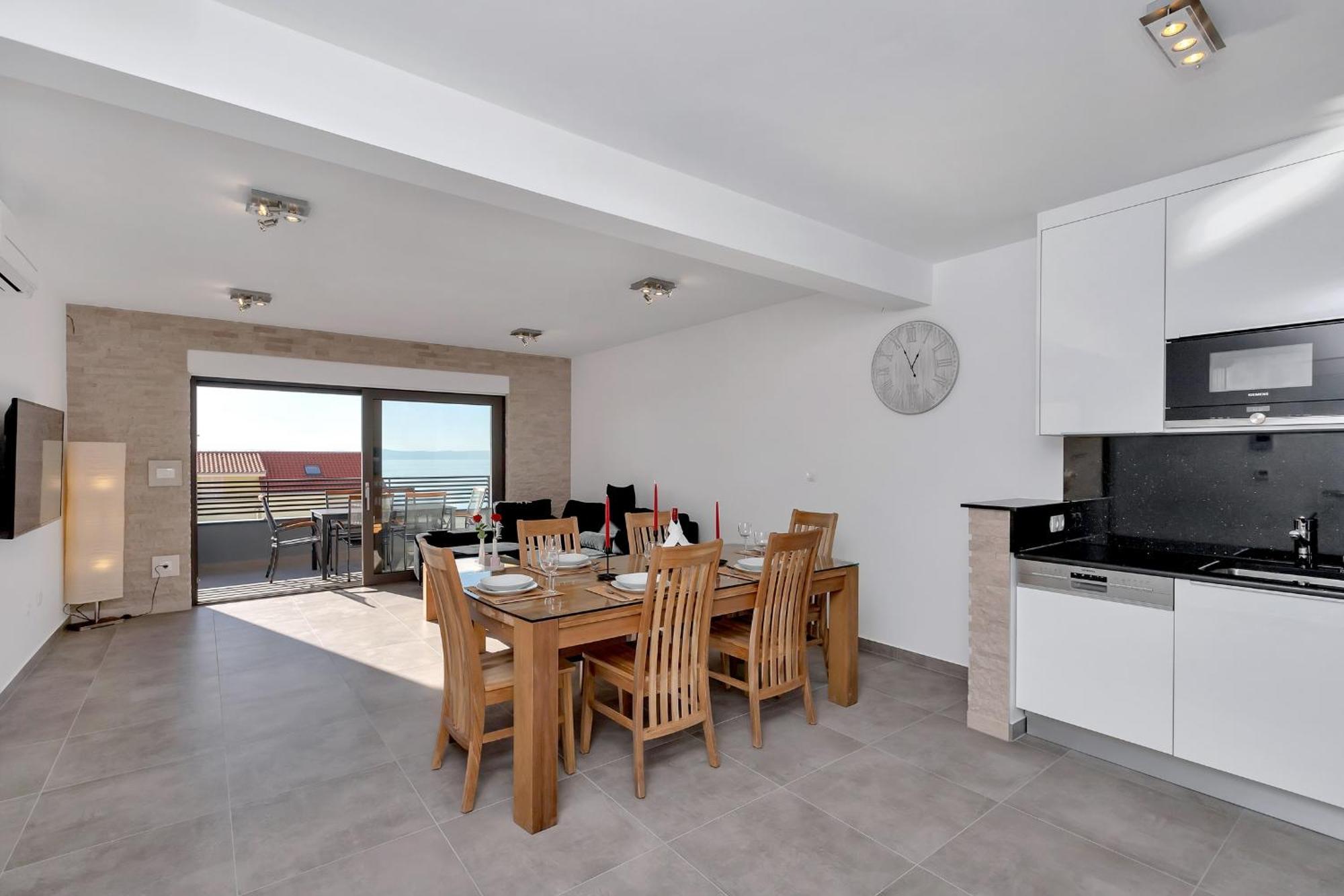 Luxury Apartment Sidro With Free Beach Parking 마카르스카 외부 사진